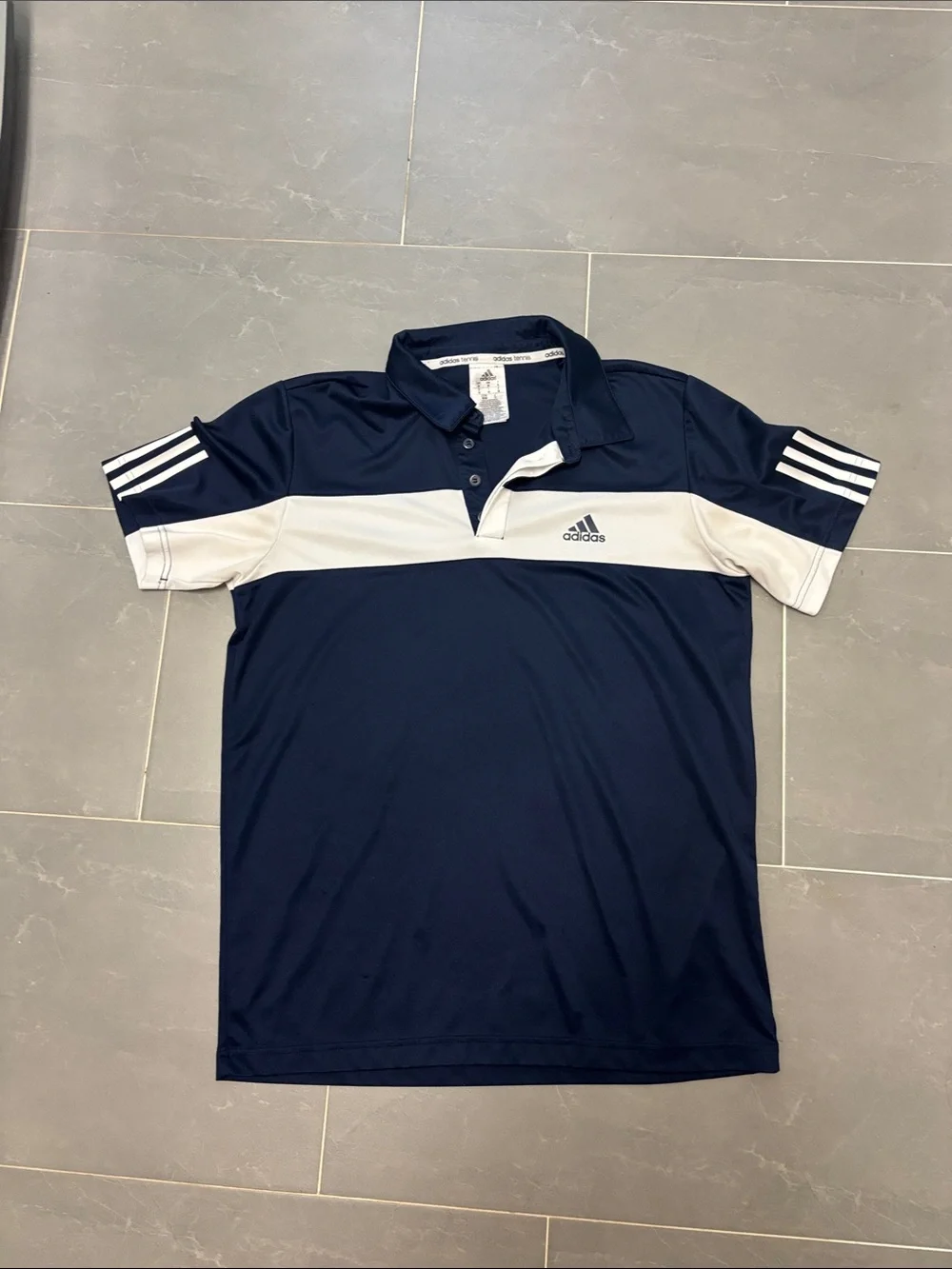 adidas polo navy